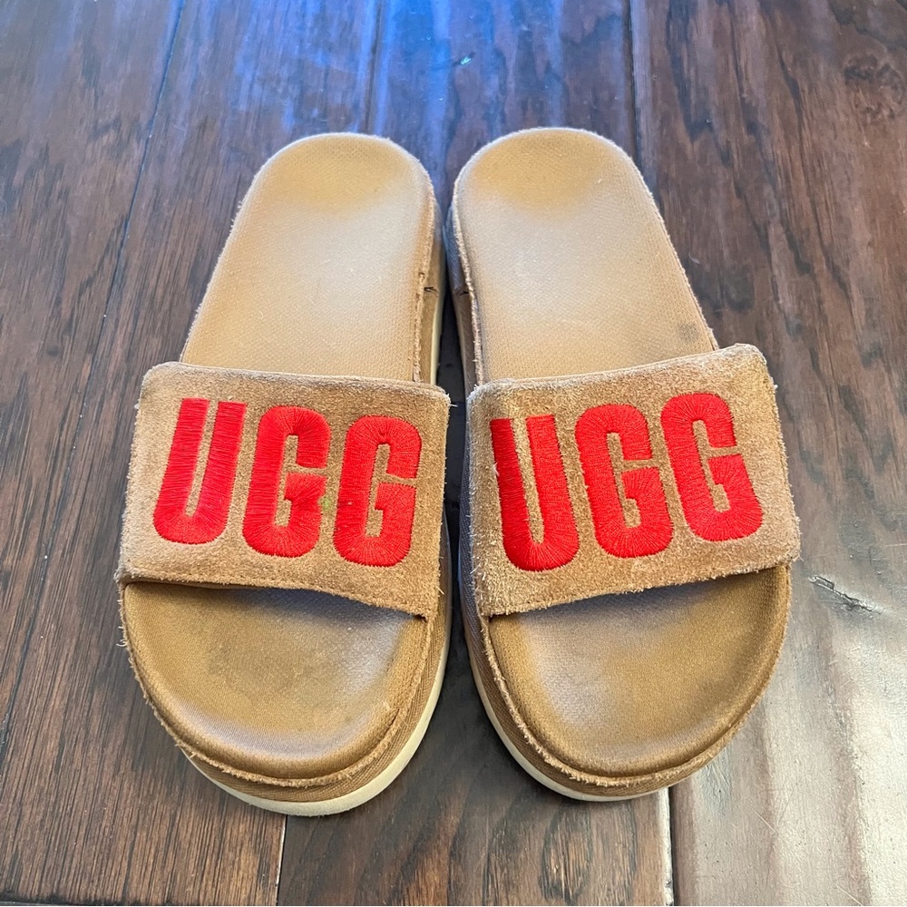 UGG Laton Slide Thick Sole Slippers